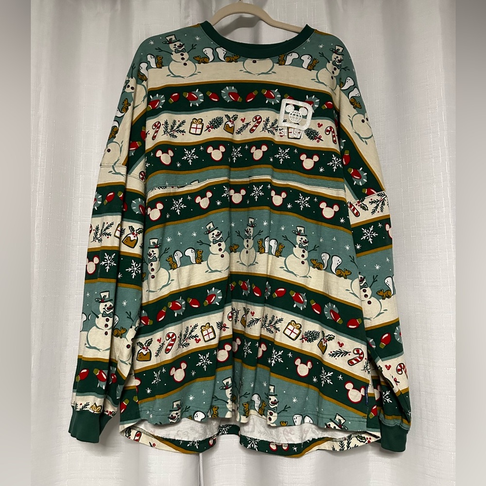Disney Parks Christmas Spirit Jersey